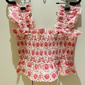 Hill House Home Paz Mermaid Crop Top. Size S.